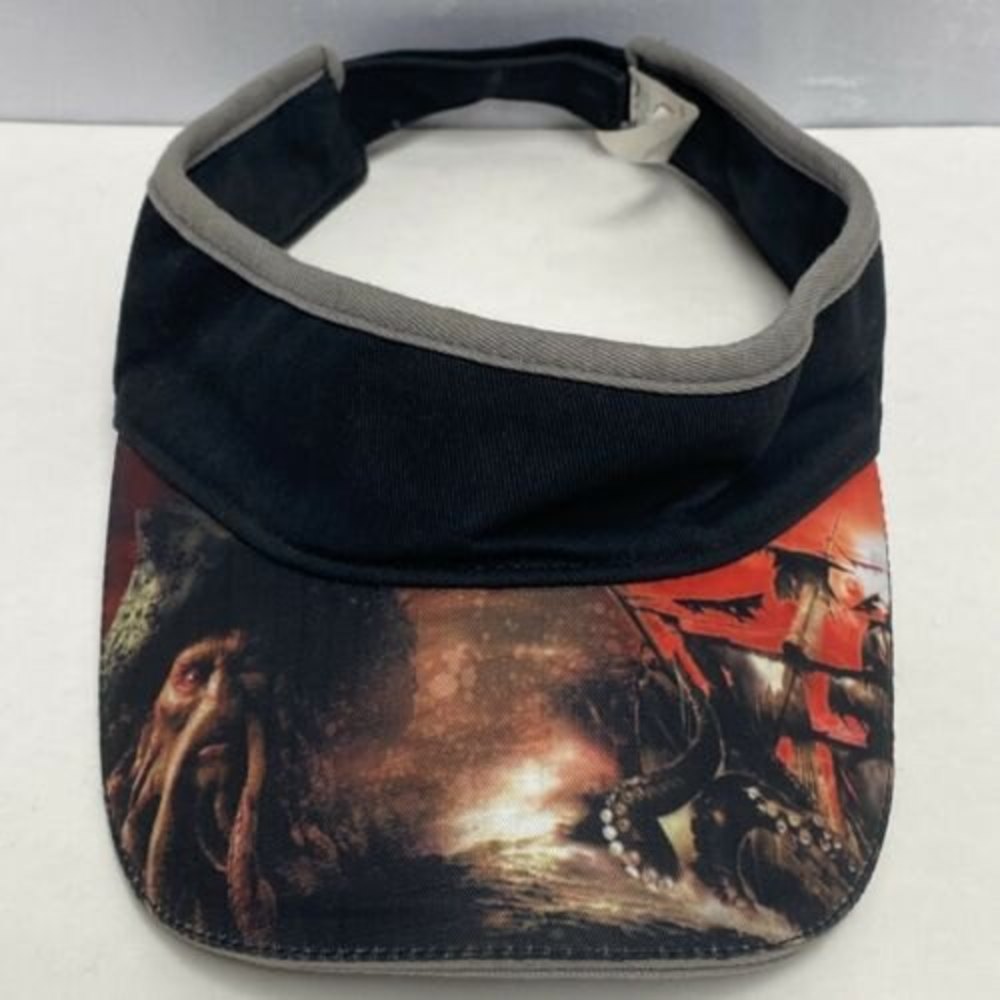 Disney Store Pirates of the Caribbean-Dead Man's Chest -Sun Visor XS-Adjustable